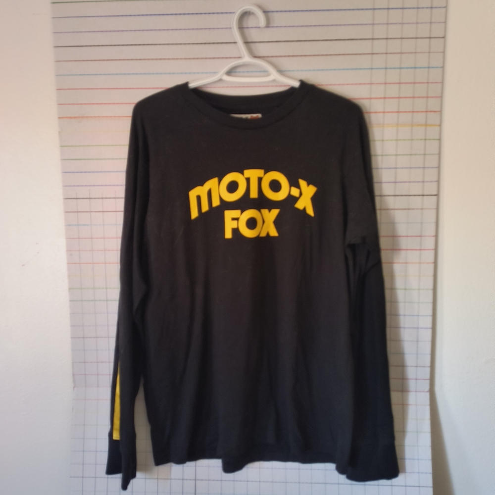 Fox Black and Yellow Long Sleeve Tee